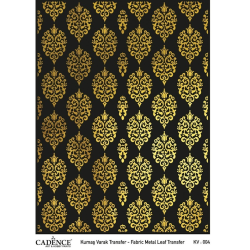 Fabric Metal Leaf Transfer Gold 30X42